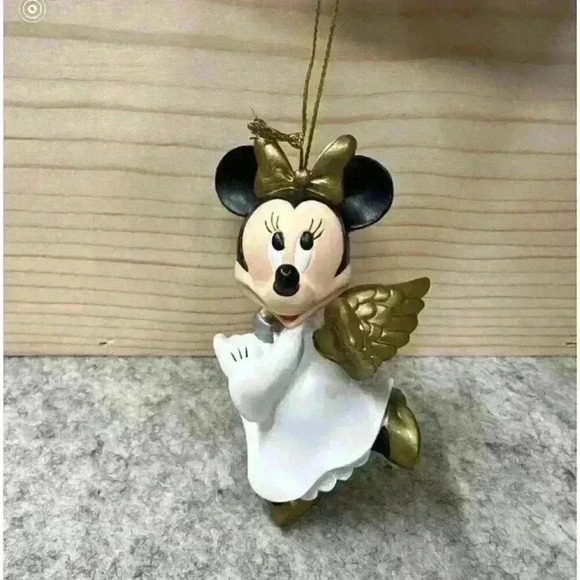 Set of 3 Disney Theme Christmas Ornaments Disneyland Vintage Year 2000 Round - Picture 3 of 3